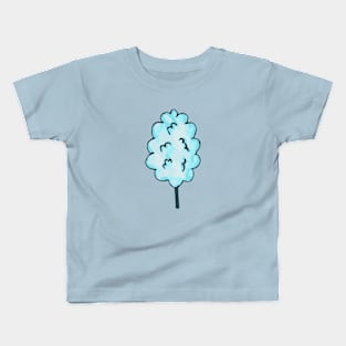 Blue Cotton Candy Kids T-Shirt